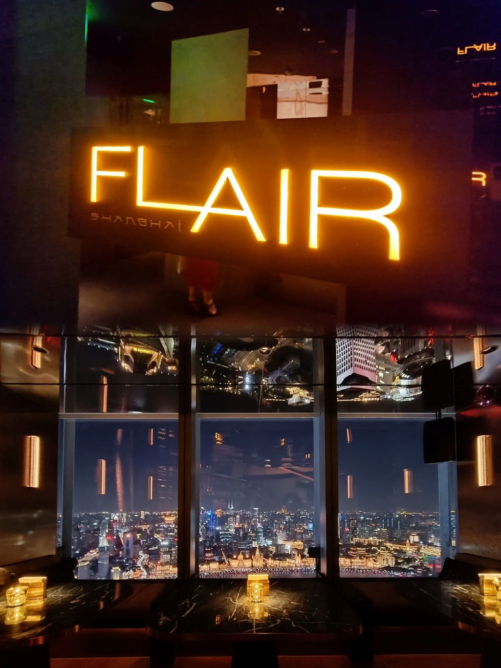 上海丽思卡尔顿 Flair 顶层酒吧 高空酒吧
